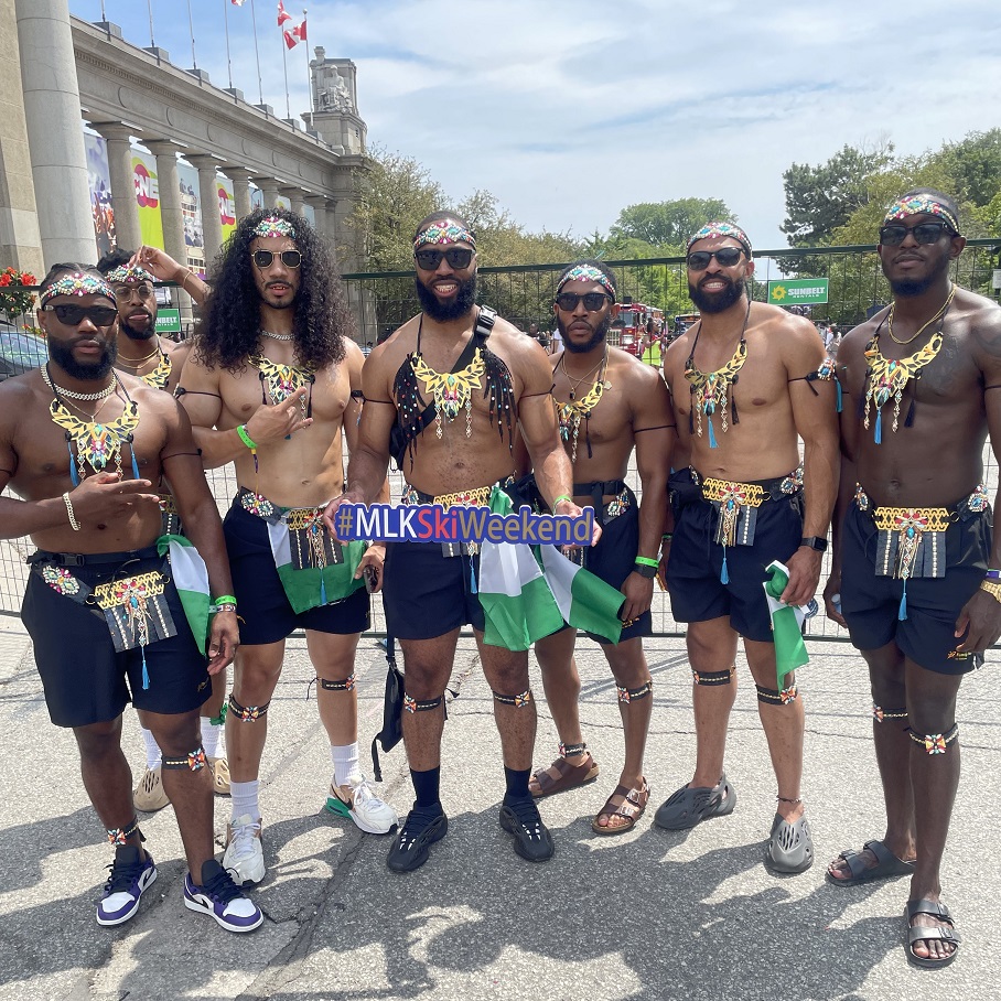 Caribana men costumes